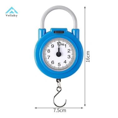 Cân cơ khí di động 10kg Velishy - Cân lò xo kỹ thuật số, độ chính xác cao, giá 43.400 VND 10 Cân cơ khí di động 10kg Velishy - Cân lò xo kỹ thuật số, độ chính xác cao, giá 43.400 VND 10