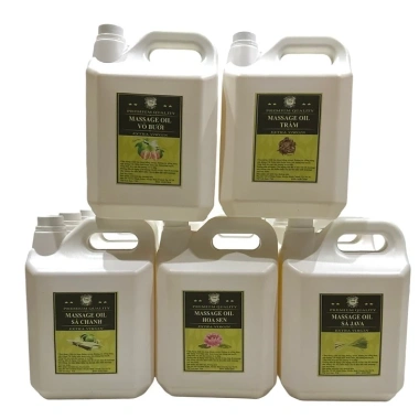 Can Dầu Massage Body 5L Nhiều Mùi - Thư Giãn Toàn Thân, Giá Giảm 460k