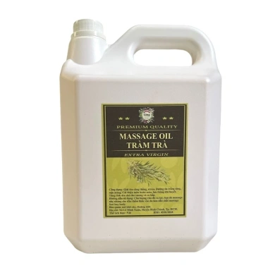 Can Dầu Massage Body 5L Nhiều Mùi - Thư Giãn Toàn Thân, Giá Giảm 460k