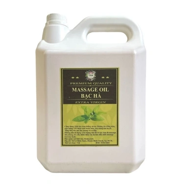 Can Dầu Massage Body 5L Nhiều Mùi - Thư Giãn Toàn Thân, Giá Giảm 460k