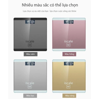 Cân điện tử 180kg đo cân nặng và nhiệt độ phòng - chịu lực cao, giá tốt, theo dõi sức khỏe 9