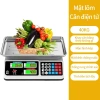 Cân điện tử 40kg 2 mặt hiển thị - Chống nước, đếm tích lũy, cho hải sản và rau củ - Giá 435k 10