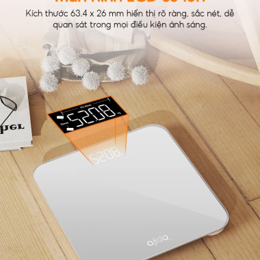 Cân Điện Tử Ajido S1 Lite – Cân Ký Thông Minh, Đo Sức Khỏe, Giá 285.000 giảm từ 342.000 5