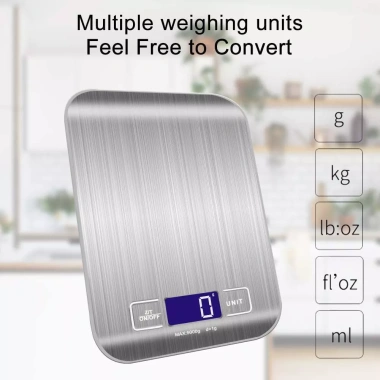 Cân điện tử ANAEAT 5kg thép không gỉ LCD: Giá 241.120₫, cân thực phẩm chuẩn xác 7
