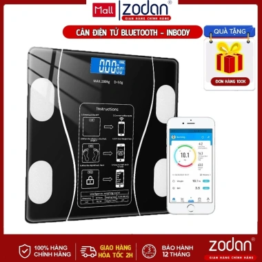 Cân điện tử Bluetooth DODORO BL998 đo INBODY - Đo cơ thể toàn diện, BH 1 năm, 79.000₫ 9 Cân điện tử Bluetooth DODORO BL998 đo INBODY - Đo cơ thể toàn diện, BH 1 năm, 79.000₫ 9
