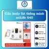 Cân điện tử body fat miLife S40 - Theo dõi cân nặng, chỉ số gầy béo, tỉ lệ mỡ béo phì