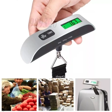 Cân điện tử cầm tay 50kg FREESHIP - Đo chính xác, giá chỉ 98.000₫ 2