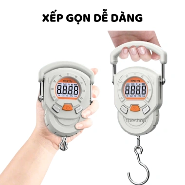 Cân Điện Tử Cầm Tay Mini 60kg WH A36 Chính Hãng - Độ Chính Xác 10g, Sạc Điện, Bảo Hành 1 Năm - Giá 179.000₫