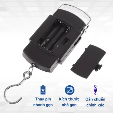 Cân điện tử cầm tay mini gọn, tay cầm thu gọn, dễ mang, chỉ 48.000đ 7