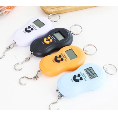 Cân điện tử cầm tay, móc hành lý, đo rau củ 5g‑10kg – Tiện lợi, giá 45.000₫