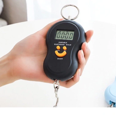 Cân điện tử cầm tay, móc hành lý, đo rau củ 5g‑10kg – Tiện lợi, giá 45.000₫