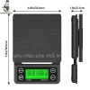 Cân Điện Tử Cao Cấp Timer Scale LCD - Cân Pha Chế, Nhà Bếp, Giá 60.000đ 6