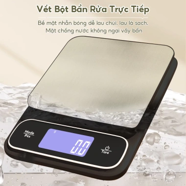 Cân điện tử chống nước 5kg/0.1g - Cân thực phẩm và pha chế, giá chỉ 55.000₫