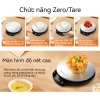 Cân điện tử CHWARES màn hình LED độ phân giải cao, độ chính xác 0.1g/1g, chuyển đổi đa đơn vị, giảm giá nhanh. 3