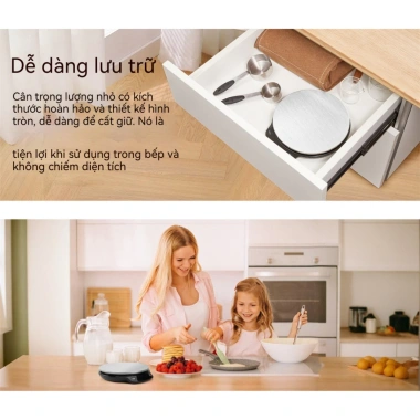 Cân điện tử CHWARES màn hình LED độ phân giải cao, độ chính xác 0.1g/1g, chuyển đổi đa đơn vị, giảm giá nhanh.