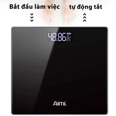 Cân Điện Tử Deli 180kg - Màn LED Mặt Kính Cường Lực, Bảo Hành 6 Tháng, Giá 135k 4