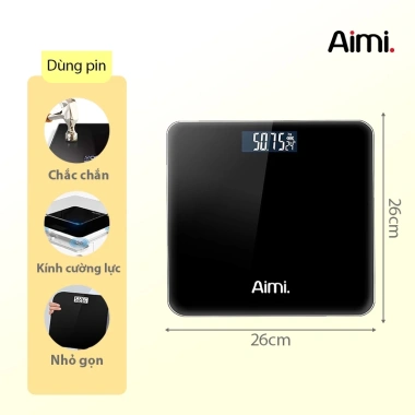 Cân Điện Tử Deli 180kg - Màn LED Mặt Kính Cường Lực, Bảo Hành 6 Tháng, Giá 135k 10
