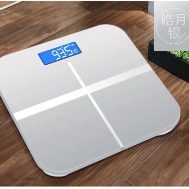 Cân điện tử đo nhiệt độ - Màn hình LCD, cân sức, hình chữ thập, giá 94.000₫