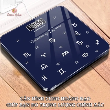 Cân điện tử DREAMOFLOVE chính xác cao, LED hiển thị, kính cường lực - 154.700₫