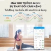 Cân điện tử HGHOME Bluetooth sạc USB, phân tích cơ thể, tải 180kg - 99.500 VND 2