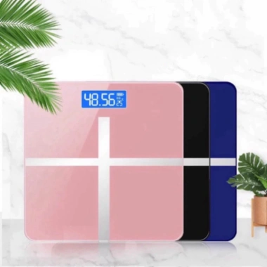 Cân Điện Tử Hình Chữ Thập LCD HD, Màn Hình LED, Kính Cường Lực - Chỉ 95.000đ