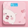 Cân điện tử hình heo hồng mặt kiếng 180kg - Cân sức khỏe gia đình, giảm giá 99.000đ