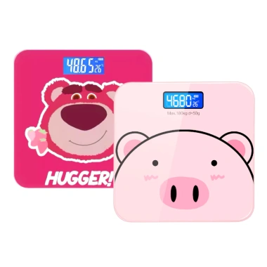 Cân điện tử hình lợn hồng mini dùng pin - Tiện lợi cho nhà bếp, giá chỉ 85.000₫