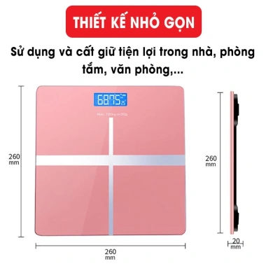 Cân điện tử IP 180kg mặt kính sang trọng – Siêu đẹp, tiện lợi, giá chỉ 110.000đ 2