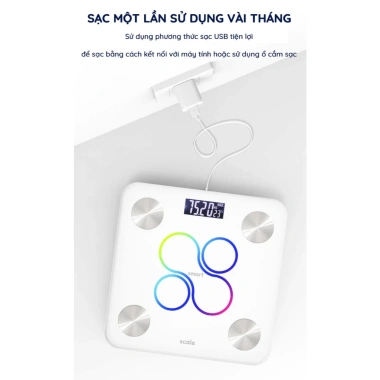 Cân Điện Tử KAW 21 chỉ số, Bluetooth kết nối điện thoại, giá 229.000₫ 9 Cân Điện Tử KAW 21 chỉ số, Bluetooth kết nối điện thoại, giá 229.000₫ 9