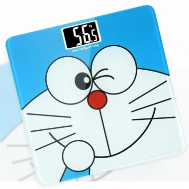 Cân điện tử Kitty Doremon - Hình thú, chịu lực 180kg, giảm còn 98.000đ