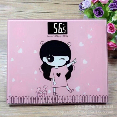 Cân điện tử Kitty Doremon - Hình thú, chịu lực 180kg, giảm còn 98.000đ