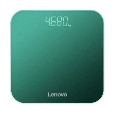 Cân điện tử Lenovo hiển thị chính xác, kiểm tra sức khỏe, mặt kính tráng gương - Giá ưu đãi 174.000đ - Mi Smart Life 9