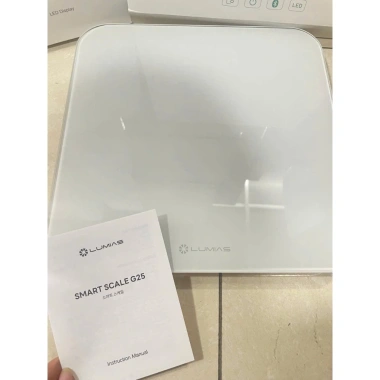 Cân điện tử Lumias Scale G25 - Thiết kế chắc chắn, hiện đại, phân tích chỉ số cơ thể, giá chỉ 299.000 VND