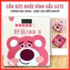 Cân điện tử mặt kính cường lực cao cấp, kèm pin, thiết kế mèo Kitty Labubu và Heo gấu vui nhộn, cân sức khỏe 79.000₫ 6