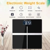 Cân điện tử mặt kính cường lực IP siêu chắc đo cân nặng 180kg và nhiệt độ phòng, chính xác 100% - Giá chỉ 75.000₫ 9
