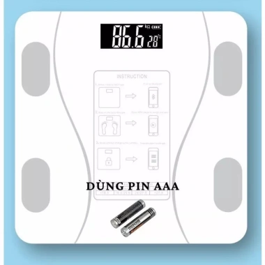 Cân điện tử METIS sạc USB, Bluetooth, phân tích cơ thể, tải 180kg - 101.000đ 6 Cân điện tử METIS sạc USB, Bluetooth, phân tích cơ thể, tải 180kg - 101.000đ 6