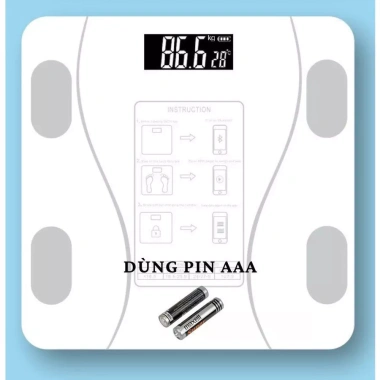 Cân điện tử METIS sạc USB, Bluetooth, phân tích cơ thể, tải 180kg - 101.000đ