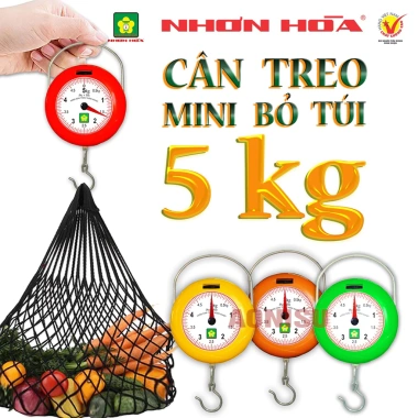Cân Điện Tử Mini 50kg Cầm Tay có Móc Treo - Nhơn Hòa Chính Hãng, Giá chỉ 85k 2 Cân Điện Tử Mini 50kg Cầm Tay có Móc Treo - Nhơn Hòa Chính Hãng, Giá chỉ 85k 2
