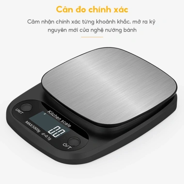 Cân điện tử mini cho nhà bếp - Độ chính xác cao 0.1-5Kg, 1g-5Kg, giá ưu đãi 106.000₫ 3 Cân điện tử mini cho nhà bếp - Độ chính xác cao 0.1-5Kg, 1g-5Kg, giá ưu đãi 106.000₫ 3