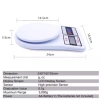 Cân điện tử mini SF-400 nhà bếp - Độ chính xác cao, thiết kế gọn nhẹ, chỉ 68.000 VND 4