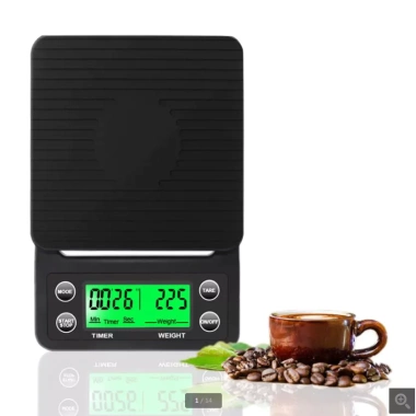 Cân điện tử nhà bếp 5kg độ chính xác 0.1g – Pha cà phê tay hẹn giờ, giá 233.200₫ 2 Cân điện tử nhà bếp 5kg độ chính xác 0.1g – Pha cà phê tay hẹn giờ, giá 233.200₫ 2