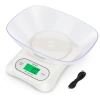 Cân điện tử nhà bếp KHALIK 12kg/5kg, tô đựng, pin sạc lại, chính xác cao Fullbox 9