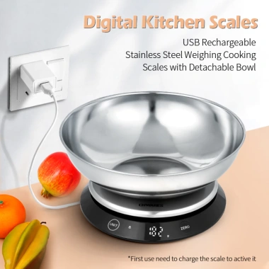 Cân điện tử nhà bếp - siêu chính xác, dễ dùng, kèm pin, giảm giá 20%, chỉ 212.930₫ 8