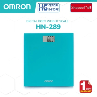 Cân Điện Tử Omron HN-289 150Kg Mặt Kính Chịu Lực - Bảo Hành 24 Tháng - Giá 795.000₫