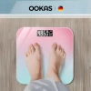 Cân điện tử OOKAS 120kg - cân sức khỏe gia đình, tiện lợi, giảm giá 119k