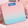 Cân điện tử OOKAS 120kg - cân sức khỏe gia đình, tiện lợi, giảm giá 119k 5