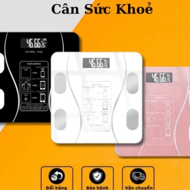 Cân Điện Tử PTLUXURY Phân Tích Chỉ Số Cơ Thể & Sức Khỏe, App - Giá 105.000₫
