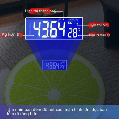 Cân Điện Tử Sạc USB, Đo Cân Gia Đình Chính Xác, Thích Hợp Người Lớn - 139k