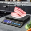 Cân Điện Tử Sạc WH-B37/B28 IP67 - Chính Xác 0.1g, 5‑30kg, Màn Hình LED Rõ Nét, Giá 239k