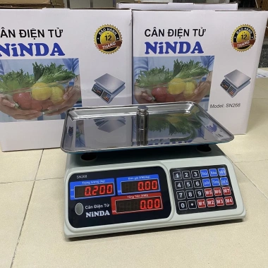 Cân điện tử SN268 tính giá tiền Nhật Bản - Độ chính xác cao, bền đẹp, phù hợp siêu thị, cửa hàng - Giá chỉ 640.000₫
